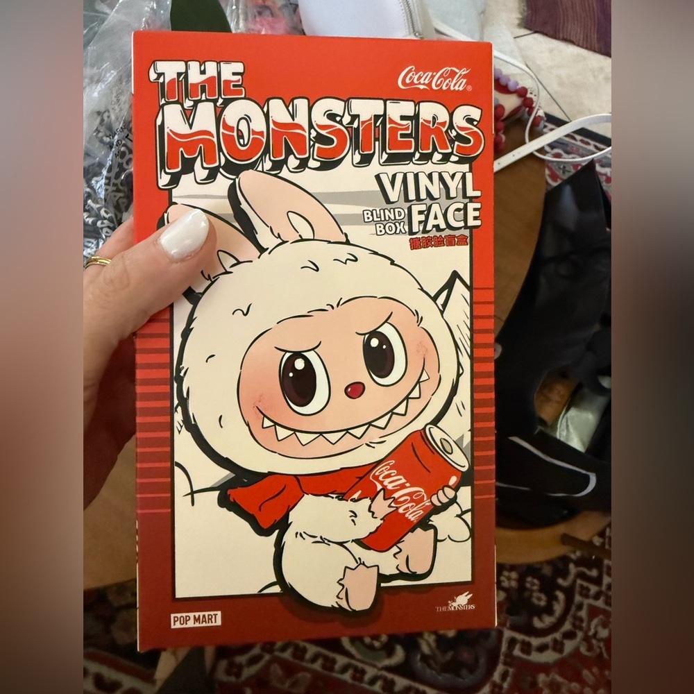 POP MART The Monsters Labubu Coca-Cola Plush Pendant Authentic Sealed BLIND BOX - Picture 6 of 8